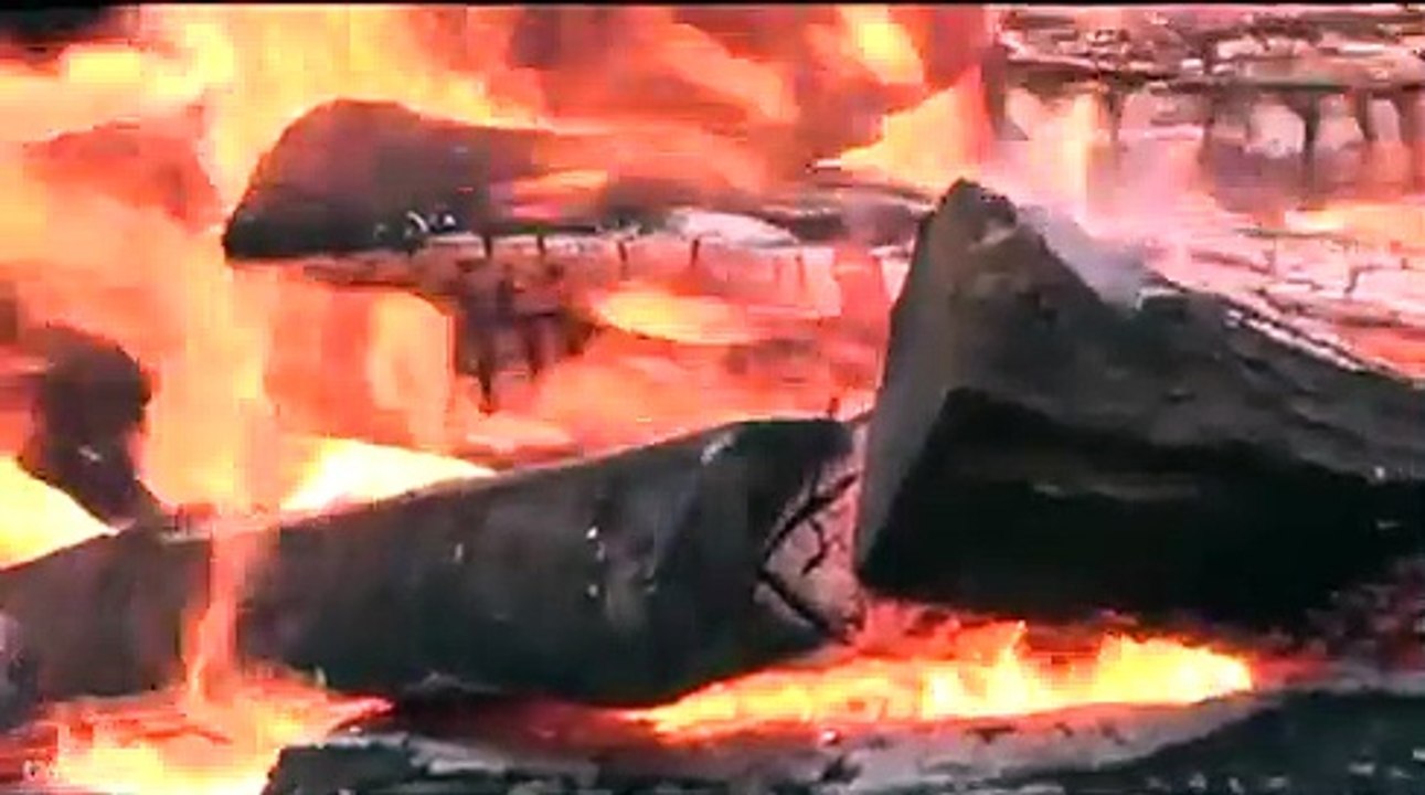 Emma Bunton a eterna Spice Girl atravessa brasas de carvão