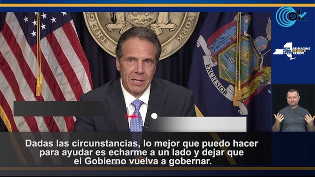 El gobernador demócrata Andrew Cuomo anuncia su dimisión por el escándalo de los abusos sexuales