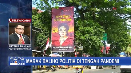 PDIP: Pemasangan Baliho Spontanitas dan Tidak Berkaitan dengan Pilpres