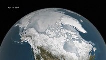 Gelo do ártico derreteu este verão para os segundo menor nível de sempre