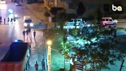 Suriyeli Grubun 2 Türk'ü Bıçakladığı İddiası Mahalleyi Sokağa Döktü