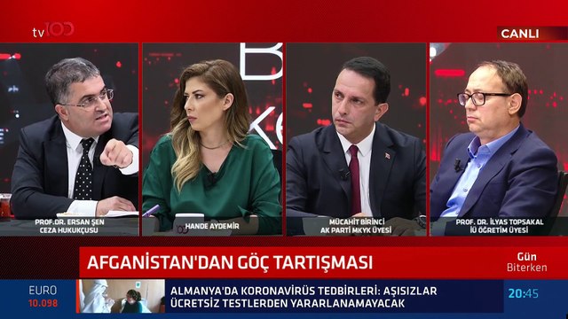 Sığınmacı sorunu için canlı yayında olay sözler: '''Millete ayar vermeye kalkma''