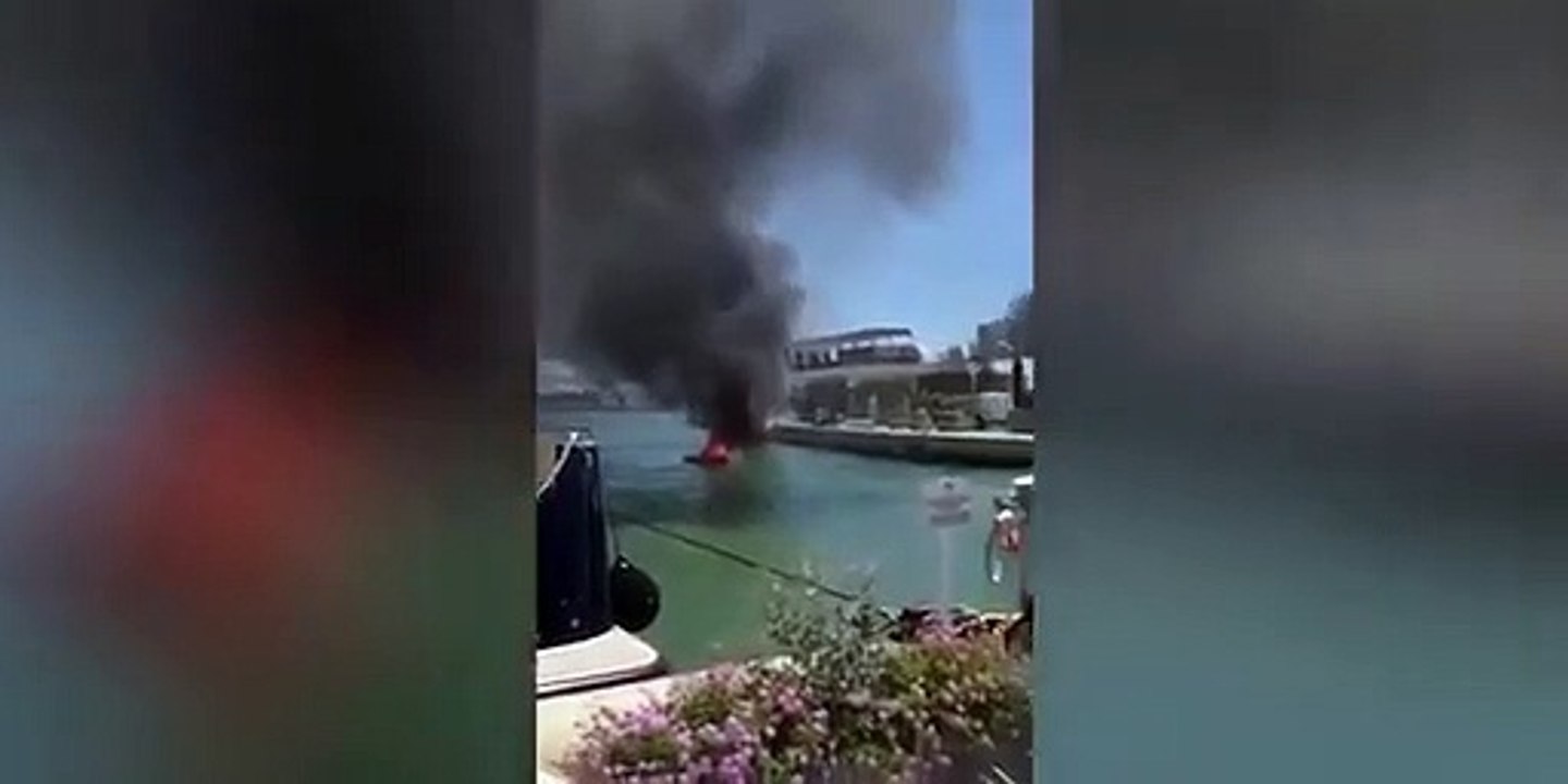 Iate incendeia-se em Ibiza deixando tripulantes feridos