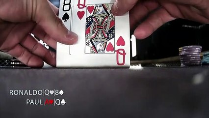 Ronaldo joga Poker contra Aaron Paul. Quem foi o vencedor?