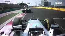 Lewis Hamilton e uma ultrapassagem com direito a... pirete