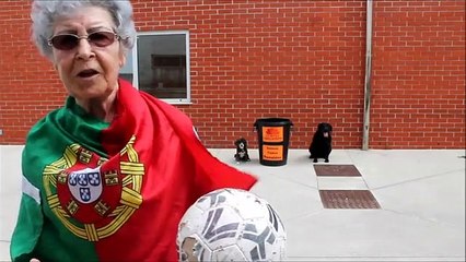 Golos dos idosos da Gafanha do Carmo para apoiar a Seleção