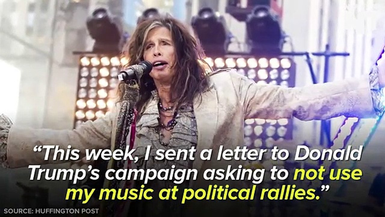 Músicos querem que Trump pare de usar as suas músicas