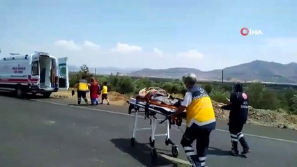 Gaziantep’te ticari araç takla attı, 1 ölü, 3 yaralı