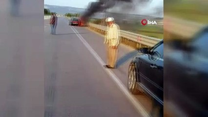 Bursa'da korku dolu anlar! Alev alev yandı