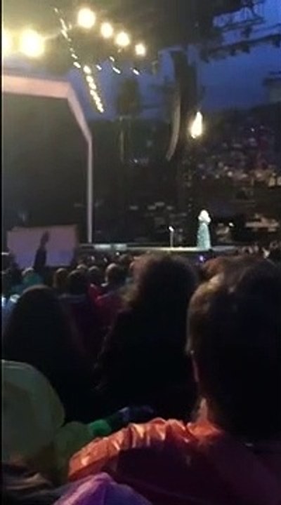 Adele ‘proíbe’ espetadora de filmar concerto