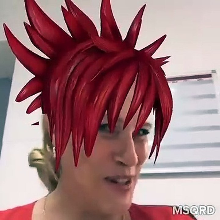 "Será que mudei de penteado?"