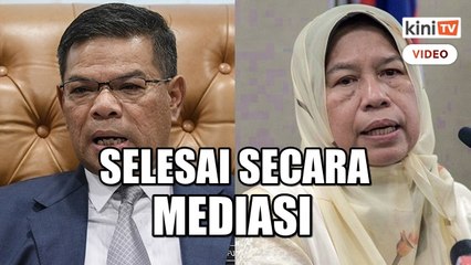 Saman Saifuddin terhadap Zuraida diselesai secara mediasi