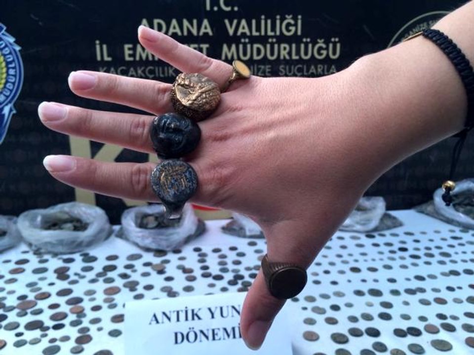 "Anadolu" operasyonunda ele geçirilen tarihi eserler göz kamaştırdı