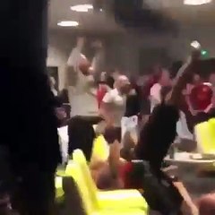 Inglaterra fora do Euro? Galeses festejaram assim