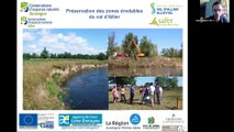 II.1.3 Préservation des zones érodables du Val d'Allier alluvial : une action conjointe entre le CEN Auvergne et le CEN Allier dans le cadre d'un contrat territorial financé par l'agence de l’eau Loire-Bretagne
