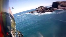 Força Aérea resgata mariscador que caiu ao mar na Arrifana