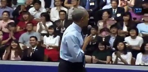 Um rap para Obama de uma rapariga vietnamita