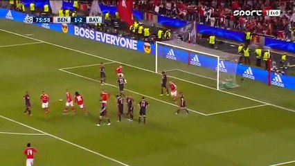 Golo Talisca Benfica-Bayern Munique