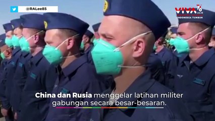 13 Ribu Pasukan Perang China dan Rusia Muncul di Gurun Gobi