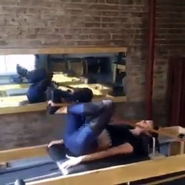 Sara Sampaio 'dá tudo' nos treinos