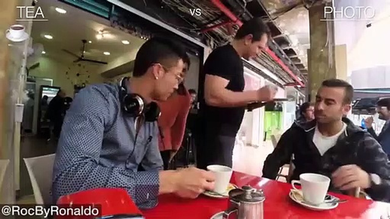 Ronaldo consegue ‘mil e uma' fotos, e Raminhos? Quantas consegue?