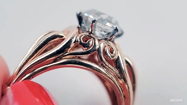 100 anos de anéis de noivado