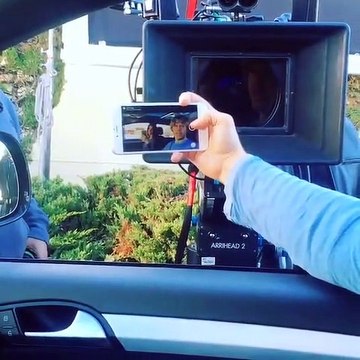 Daniela Ruah mostra o cenário atrás das câmaras