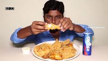 KFC FULL BUCKET CHICKEN AND SMOKY RED CHICKEN _ EATING CHALLENGE _ EATING CHALLENGE BOYS