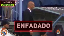 Zidane não reagiu bem ao penálti falhado por Ronaldo