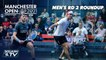 Squash: Manchester Open 2021 - Men's Round 2 Roundup