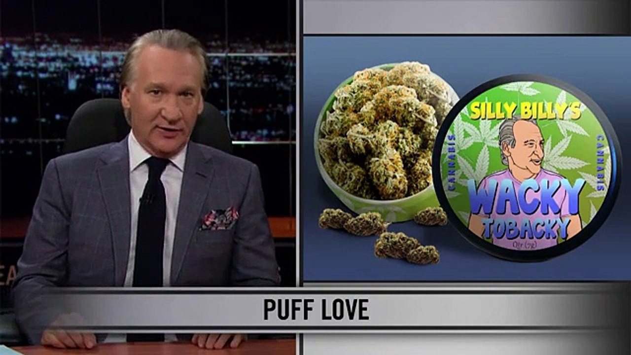 bill maher acende charro em direto