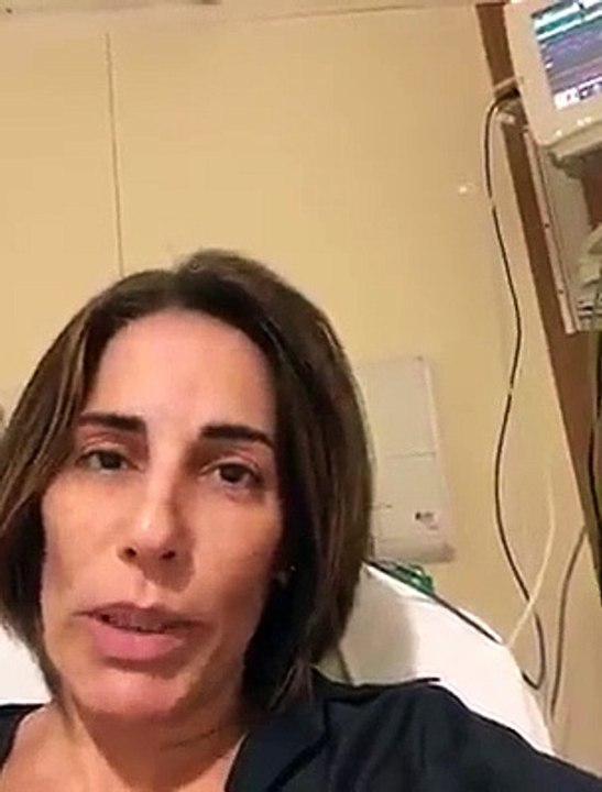Glória Pires hospitalizada novamente