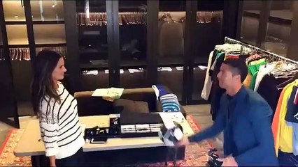 Alessandra Ambrosio e Ronaldo juntos… a dar uns toques na bola