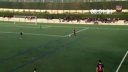 'Miúdos' do Barça dão espetáculo de futebol coletivo