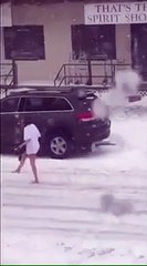 O 'dia seguinte' no meio de um nevão