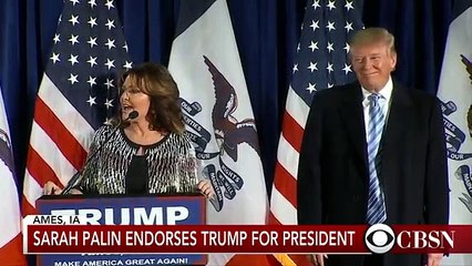 Sarah Palin, a rapper involuntária que apoia Donald Trump