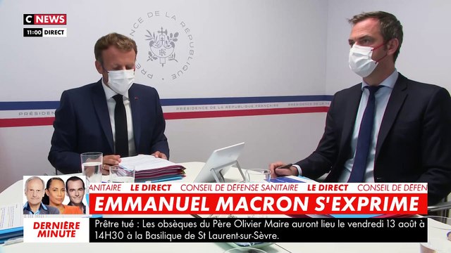 Coronavirus - Emmanuel Macron prend la parole : L'objectif est de vacciner tous les Français qui sont en âge de l'être. La crise n'est pas derrière nous. Le Pass Sanitaire est la seule solution
