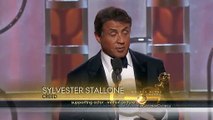 Stallone recebe prémio e faz discurso emocionante