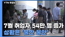 '불안 불안' 54만 명 증가...증가폭 3달 연속 감소 / YTN