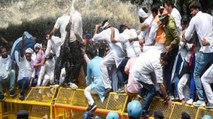 MP Youth Congress stage protest against inflation in Bhopal