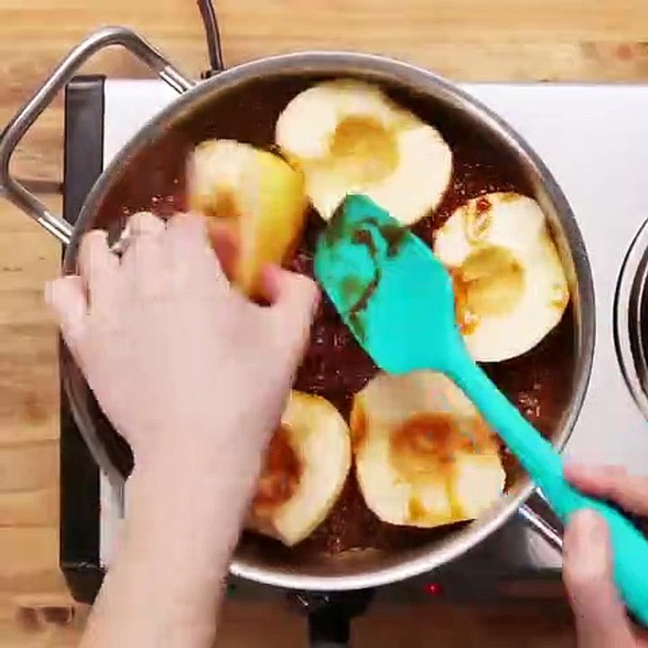 mini tarte de maçã