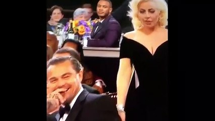 Leonardo DiCaprio explica reação estranha a Lady Gaga