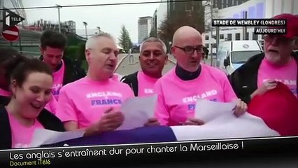 Ingleses cantam a Marseillaise