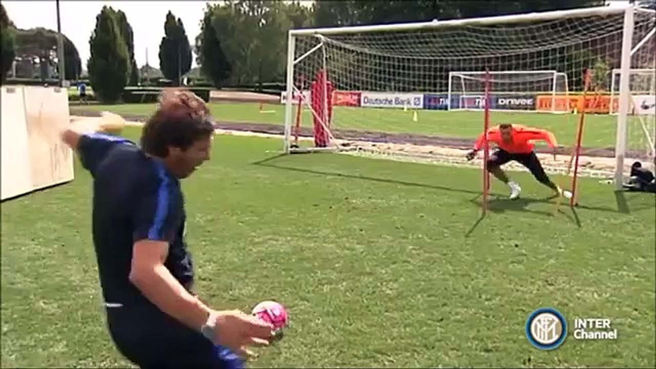 Inter treina os guarda-redes de uma forma que não vai acreditar