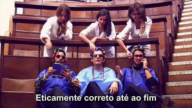Finalistas voltam a fazer das suas e dão funk à medicina