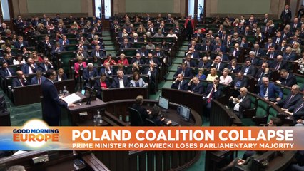 Poland's ruling coalition collapses after PM fires deputy