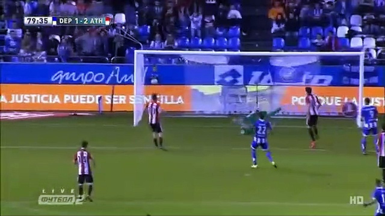 Lucas Pérez marca grande golo