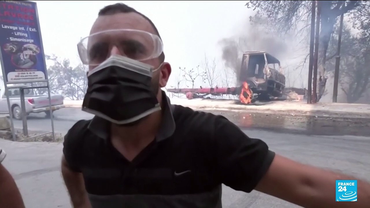 Incendies en Algérie : au moins 42 personnes tuées, des feux d'origine criminelle