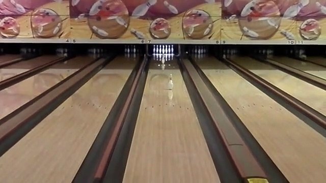 Truque para deitar dois pinos abaixo