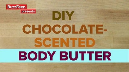 Creme de chocolate para o corpo